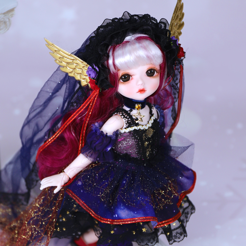 Bjd Doll 1 6 Full Set With Clothes - Dream الجنية 1/6 دمية فستان الأميرة