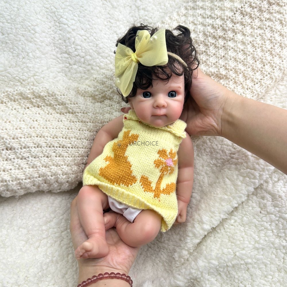 دمية بيتي ريبورن مصغرة 12 بوصة - مراجعة Reborn Baby Doll Silicone Realistic وسعره