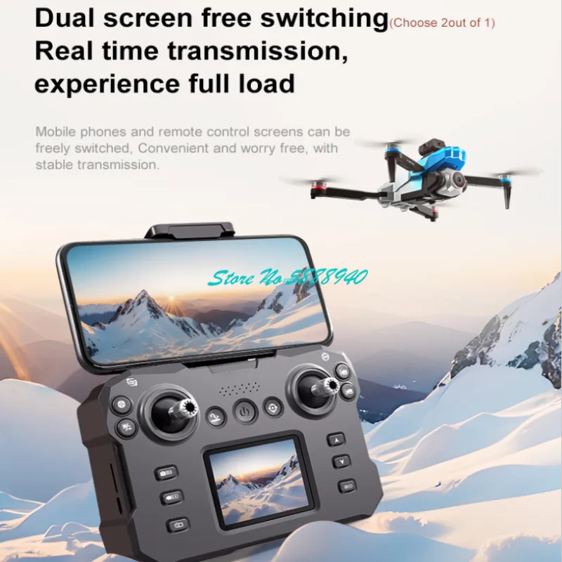 طائرة بدون طيار ذكية مع شاشة،  - مراجعة Fpv Brushless Rc Drone 4K وسعره