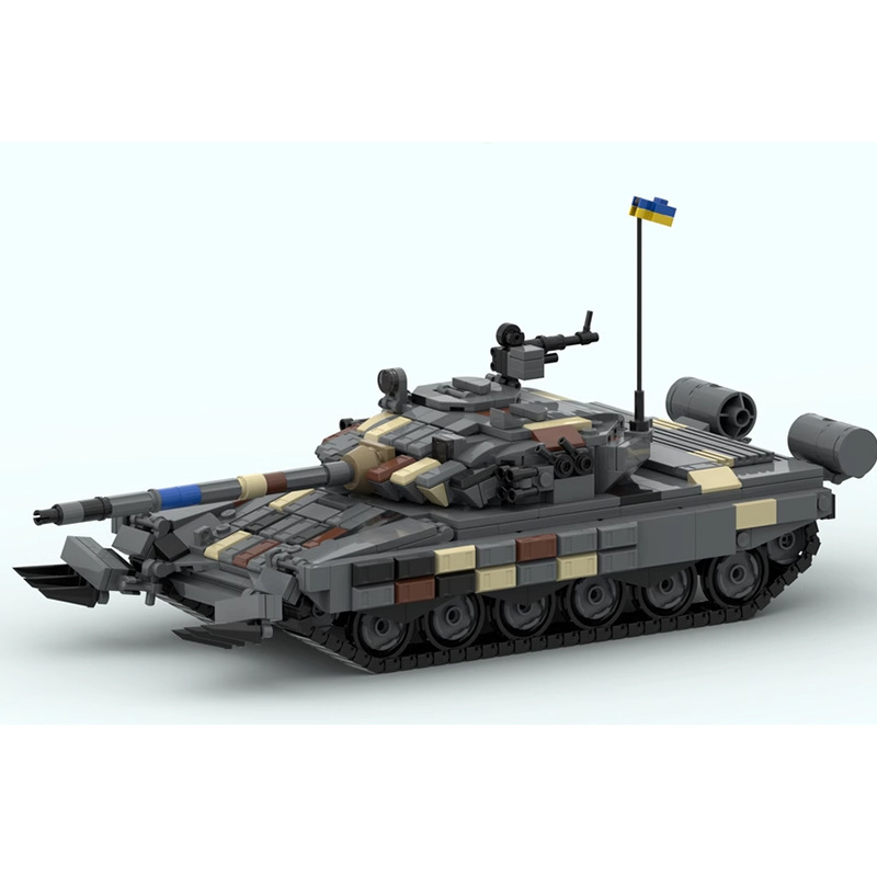 نموذج دبابة T-72AV الرئيسية، ق - مراجعة Lego Compatible Military Tank وسعره