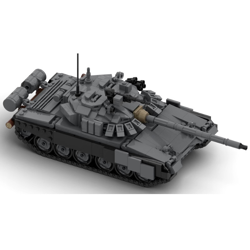 نموذج دبابة T-72AV الرئيسية، ق - مراجعة Lego Compatible Military Tank وسعره