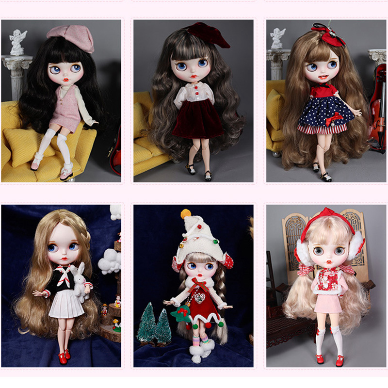 دمية بليث 1/6 BJD جسم مشترك غي - مراجعة Bjd Doll 1 6 Full Set With Clothes وسعره