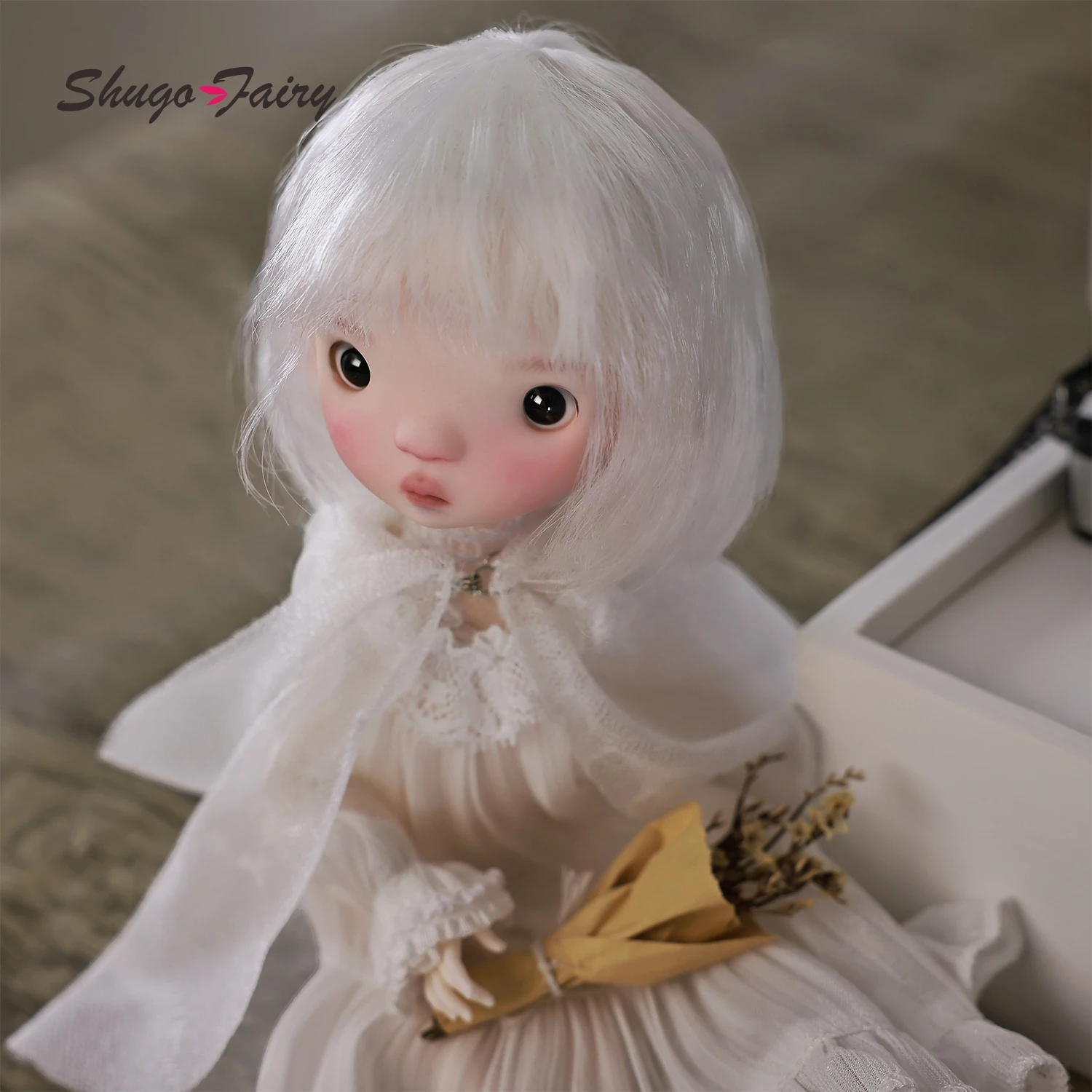 دمى BJD شوجا فيري بيتشز 1/6 بح - مراجعة Bjd Doll 1 6 Full Set With Clothes وسعره