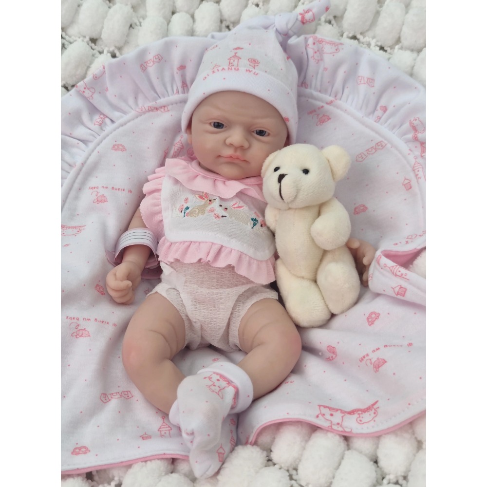 دمية سيليكون ناعمة بحجم 12 بوص - مراجعة Reborn Baby Doll Silicone Realistic وسعره