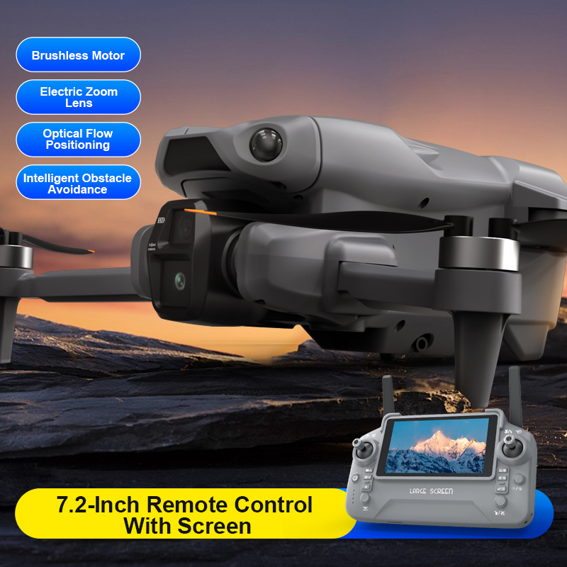 طائرة بدون طيار LF682 للتصوير  - مراجعة Fpv Brushless Rc Drone 4K وسعره