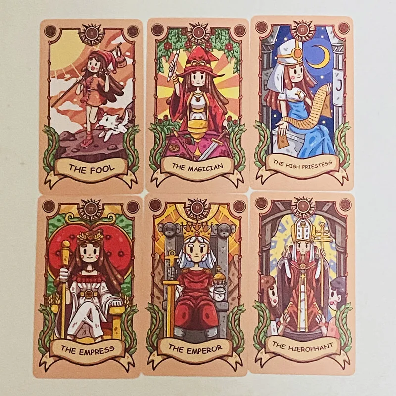 بطاقات التارو رحلة بهوية 79 قط - مراجعة Tarot Cards Deck With Guidebook وسعره