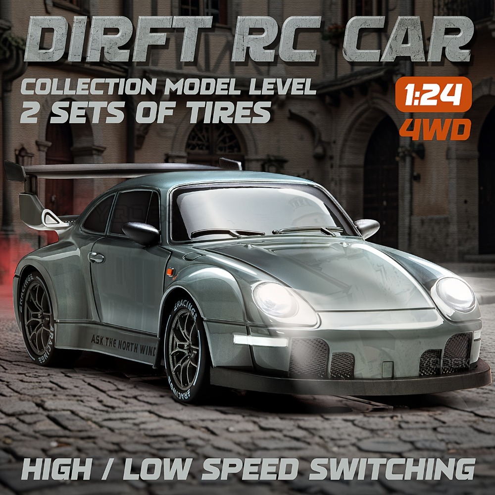 2.4G التحكم عن بعد RC الانجراف - مراجعة Rc Drift Car 1 24 Scale 4Wd وسعره