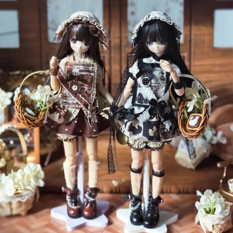 متوفر في المخزون: ملابس دمى BJ - مراجعة Bjd Doll 1 6 Full Set With Clothes وسعره