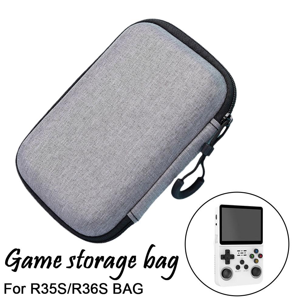 حقيبة حمل صلبة من مادة EVA لجه - مراجعة Retro Handheld Game Console R36S وسعره