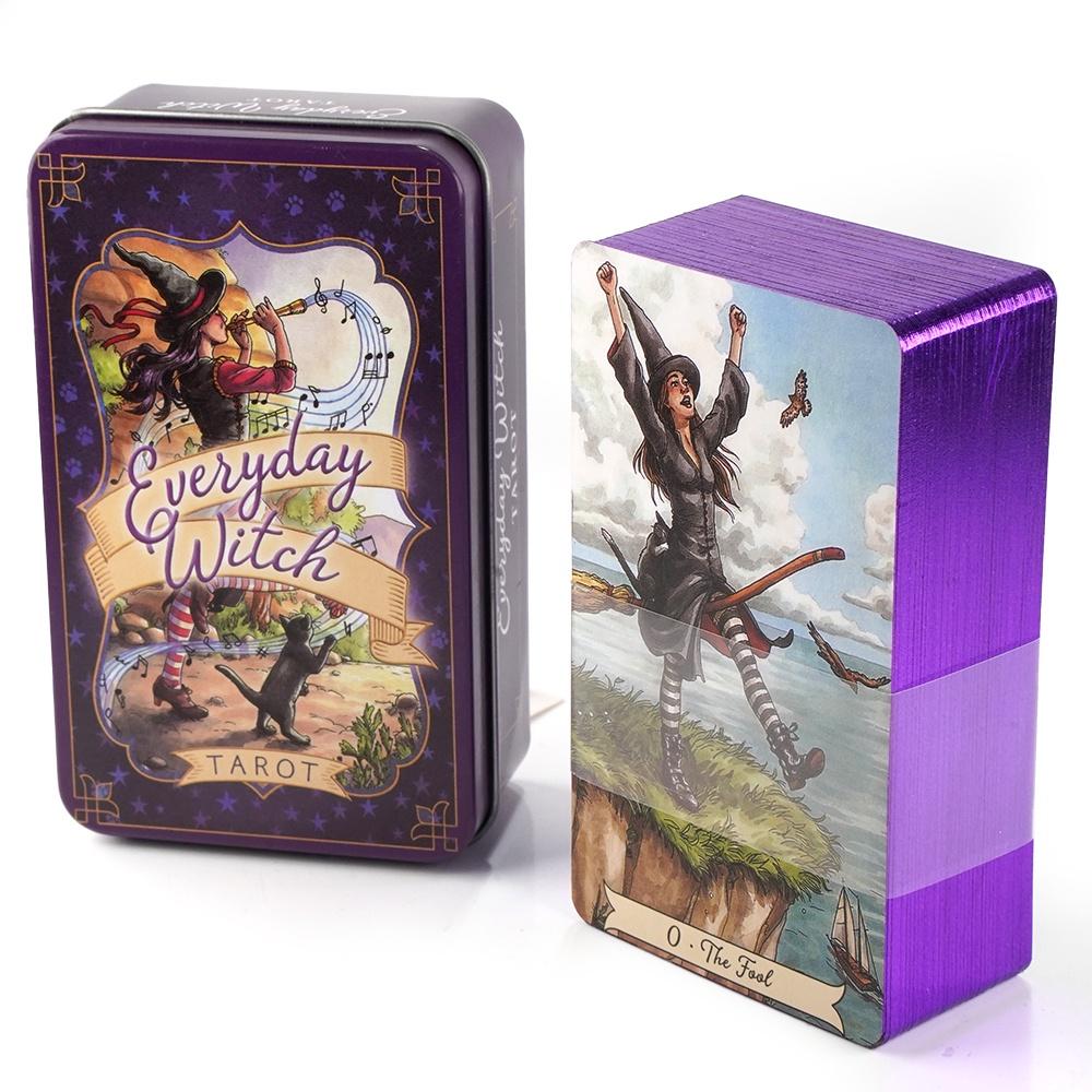 10.3*6 سنتيمتر التارو الساحرة  - مراجعة Tarot Cards Deck With Guidebook وسعره