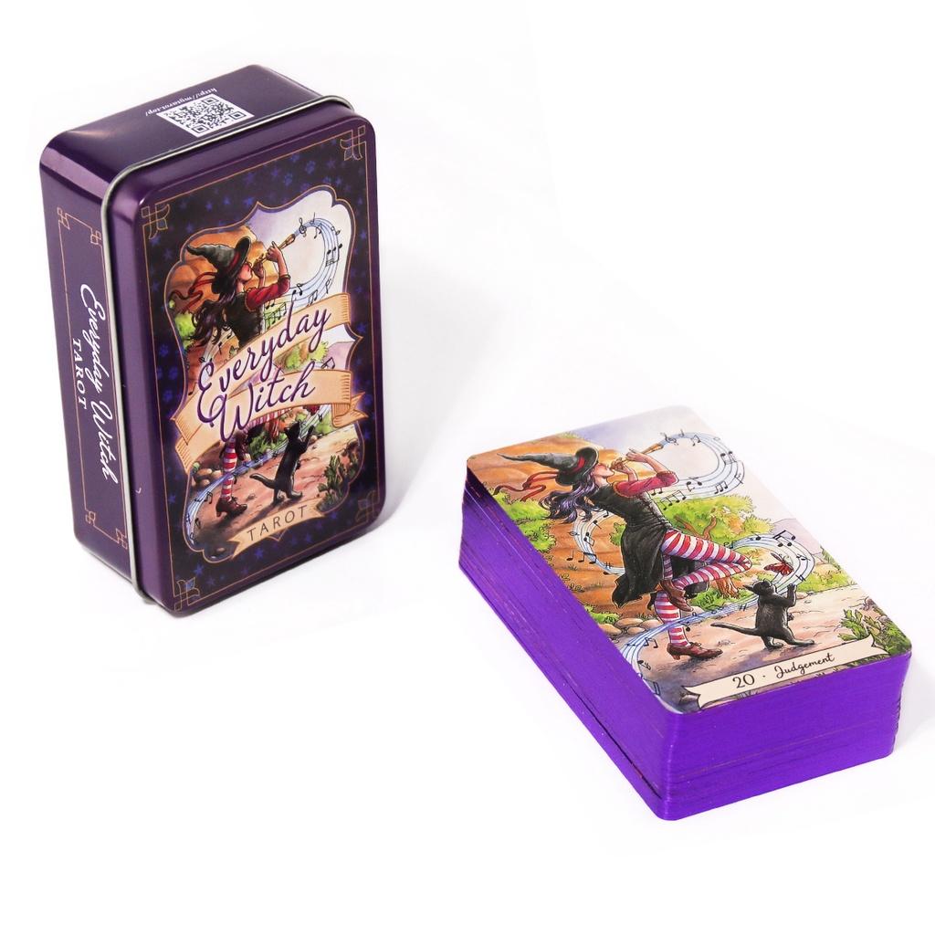 10.3*6 سنتيمتر التارو الساحرة  - مراجعة Tarot Cards Deck With Guidebook وسعره