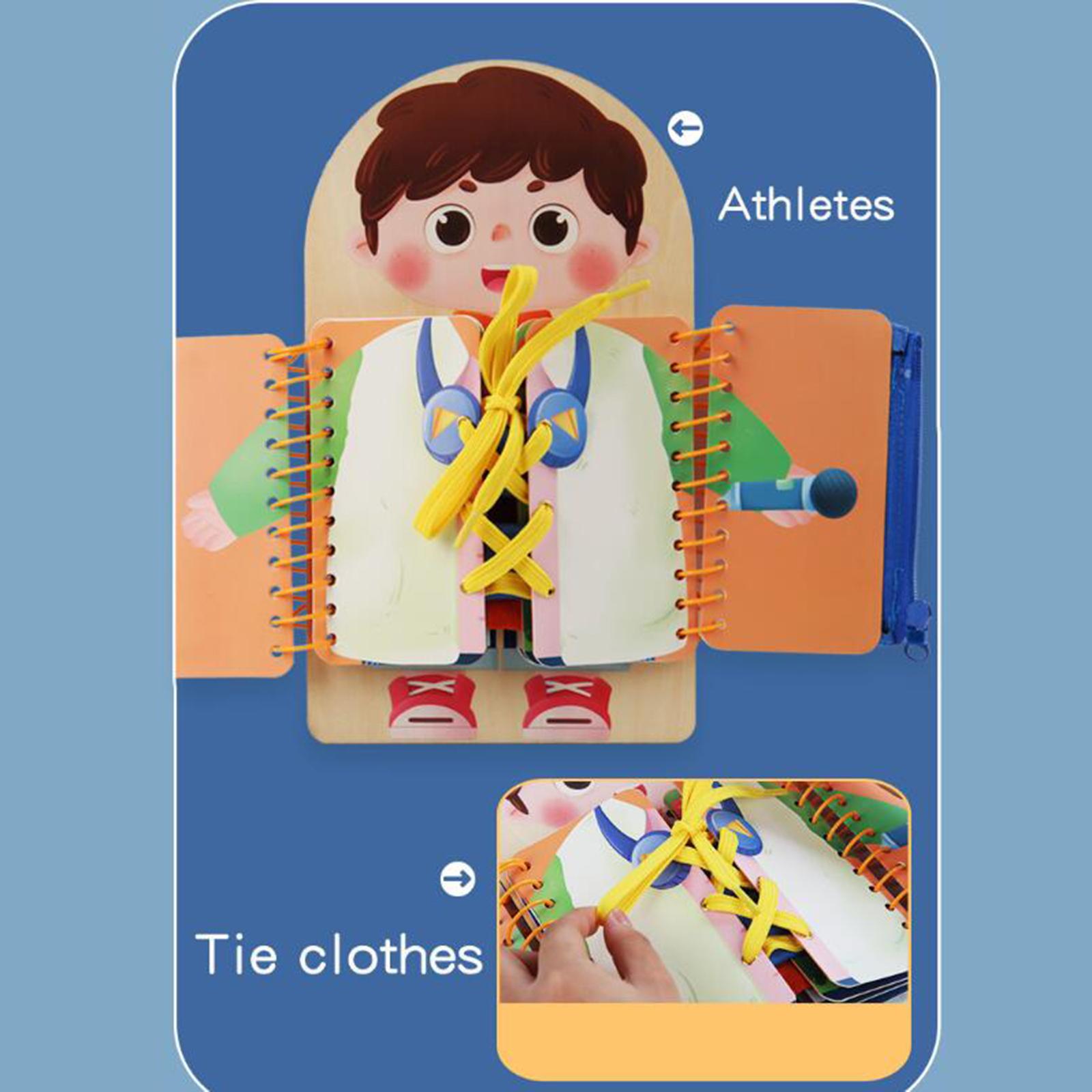 لوحة أنشطة للأطفال الصغار، لعب - مراجعة Montessori Wooden Busy Board Toddler وسعره