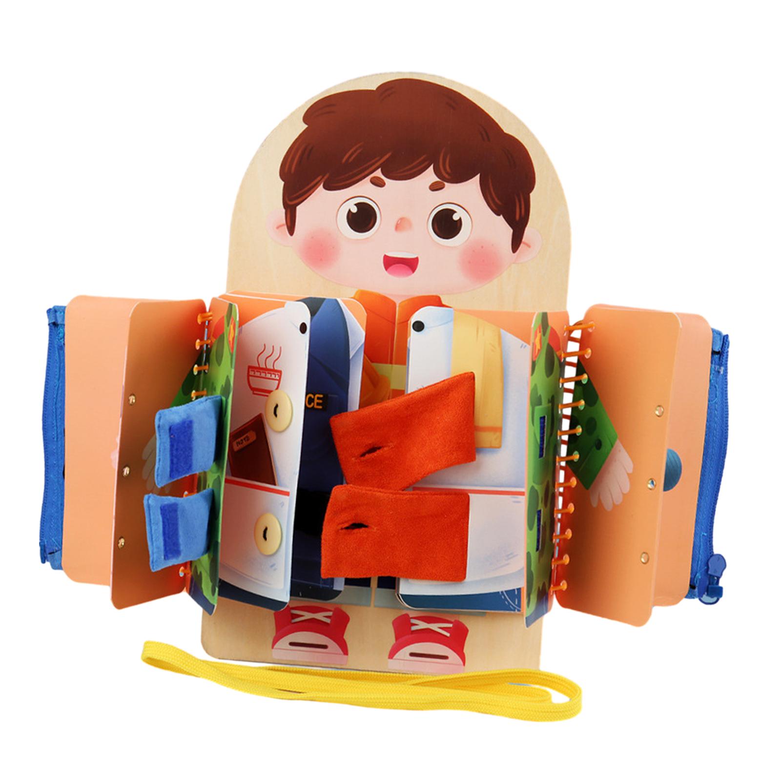 لوحة أنشطة للأطفال الصغار، لعب - مراجعة Montessori Wooden Busy Board Toddler وسعره