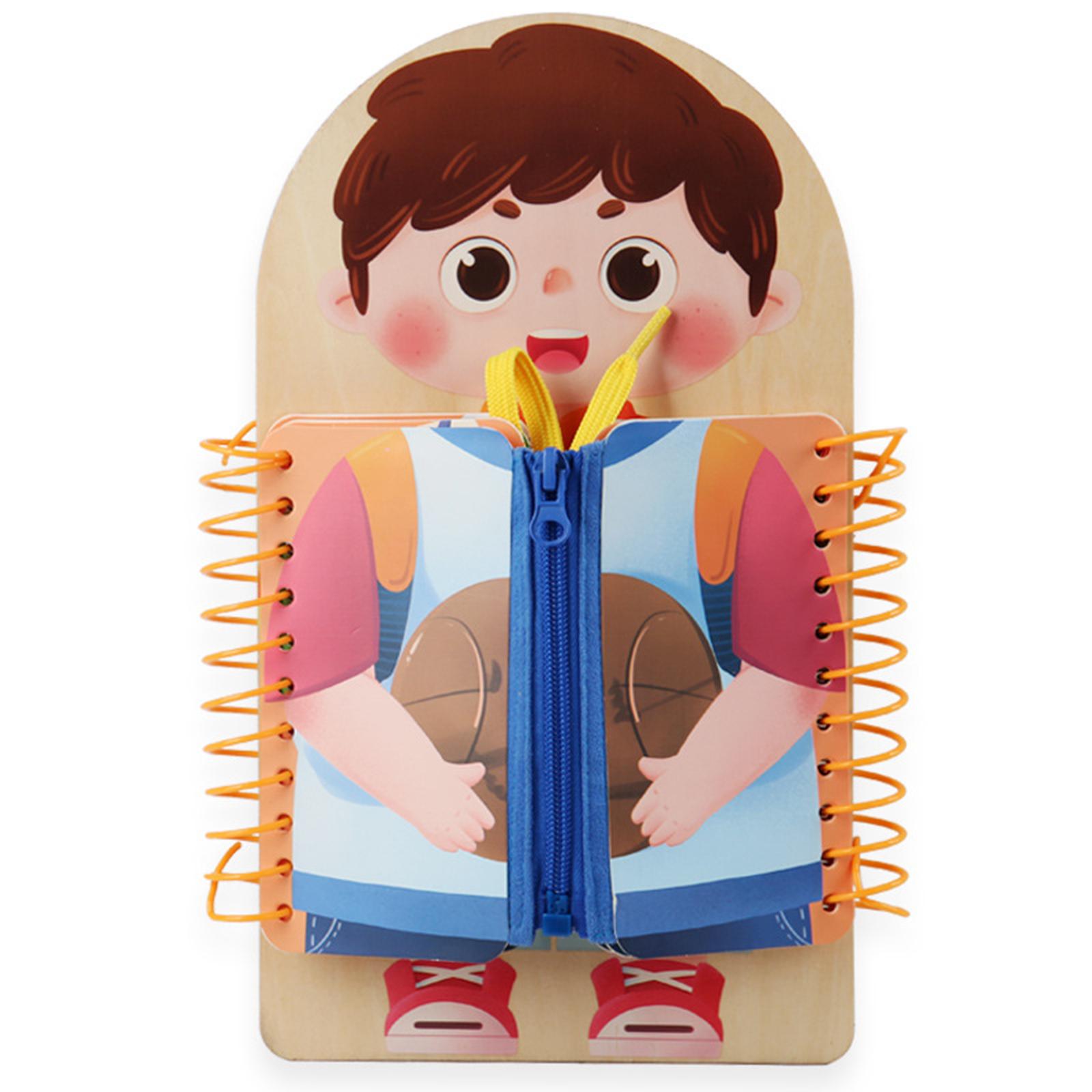 لوحة أنشطة للأطفال الصغار، لعب - مراجعة Montessori Wooden Busy Board Toddler وسعره